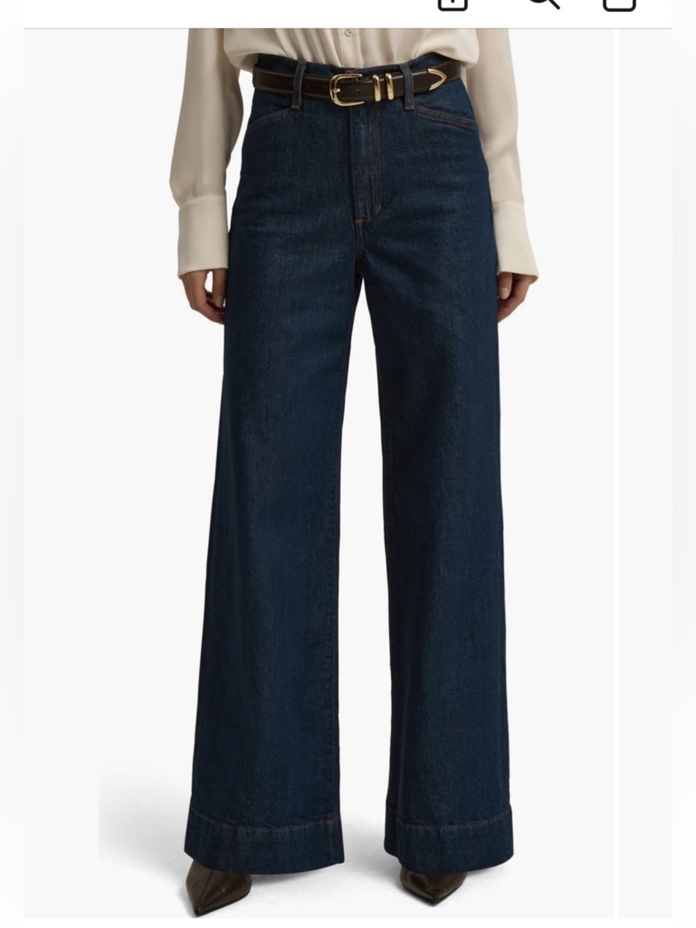 Favorite Daughter Mischa Super High waist wide leg jeans